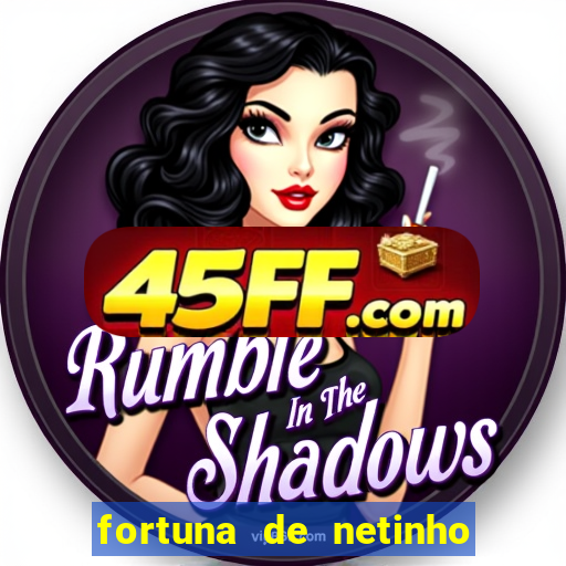 fortuna de netinho de paula